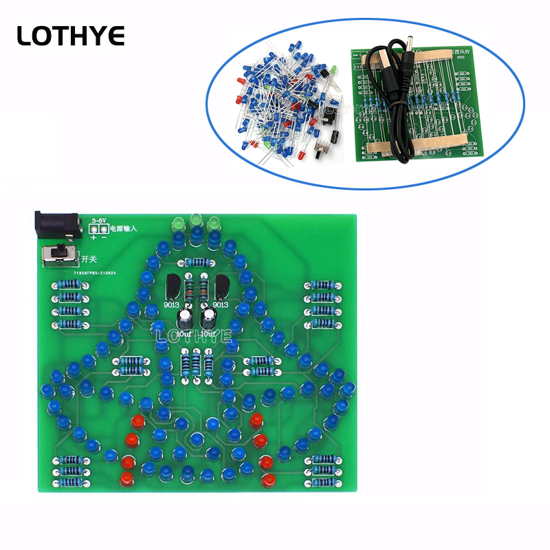 Electronics Project Kit - Dc 3-5v led luz balanço carrilhão