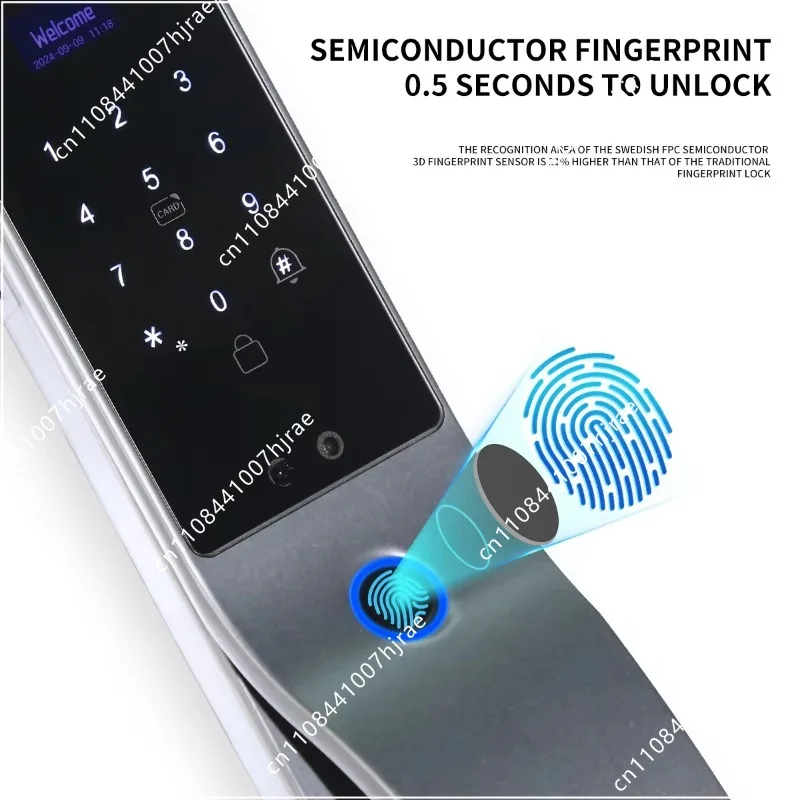 Fechadura Digital Inteligente  - Smart Door Lock Wifi avaliação e preço