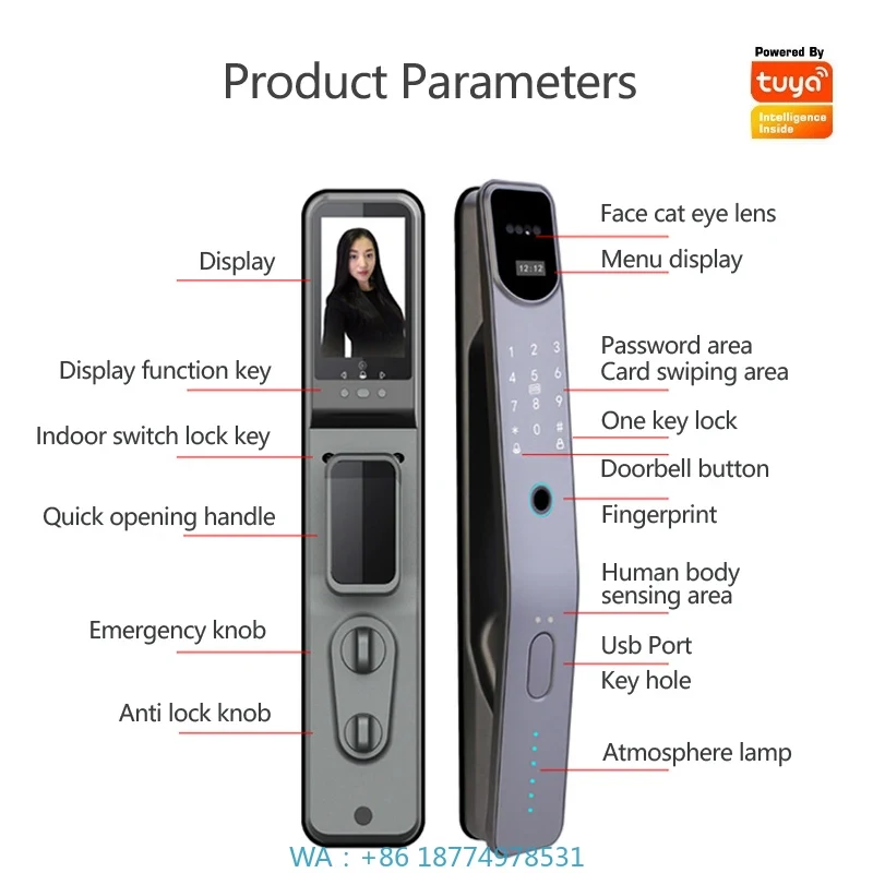 Fechadura Inteligente com Reco - Smart Door Lock Wifi avaliação e preço