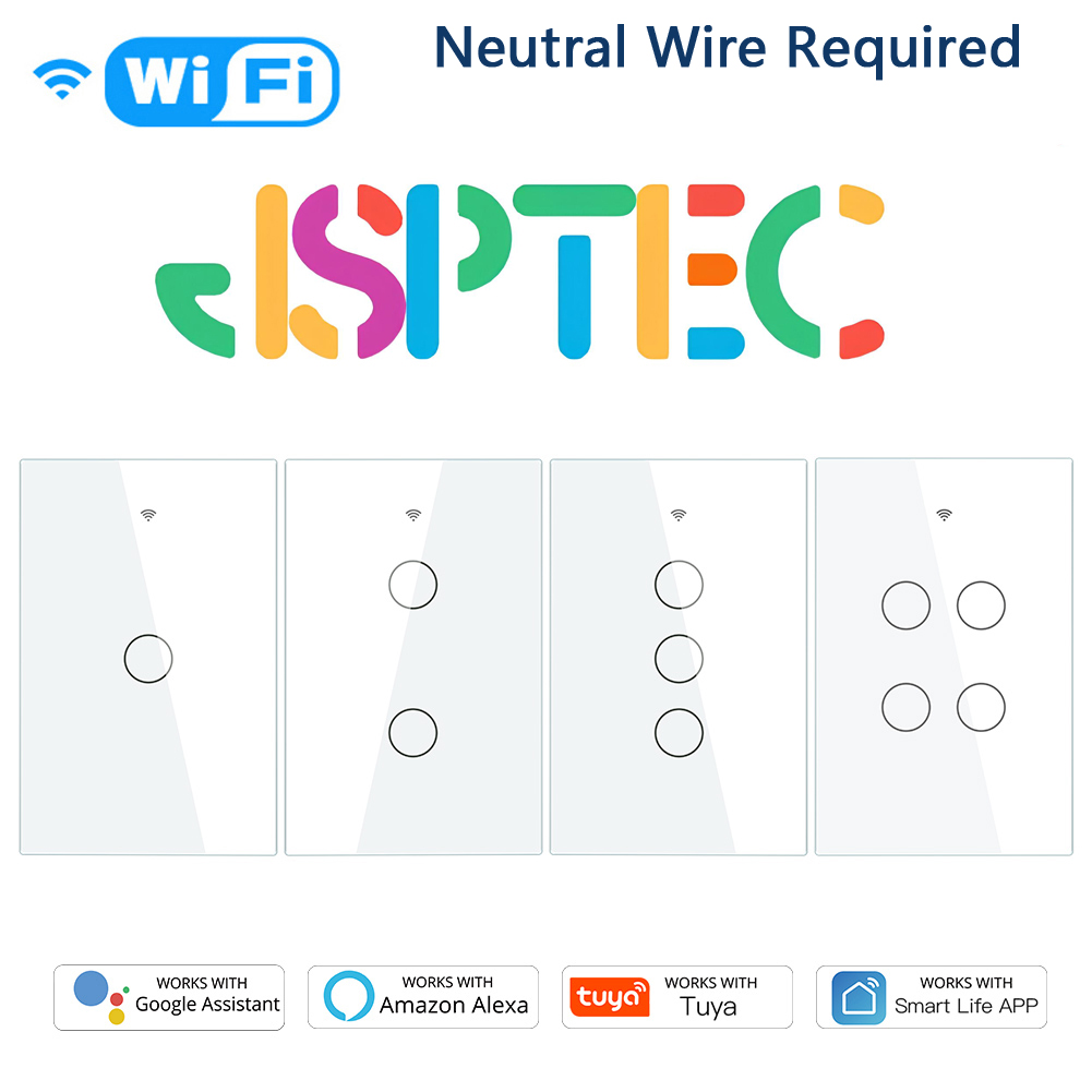 Tuya eua wifi + bluetooth inte - Smart Light Switch Wifi avaliação e preço