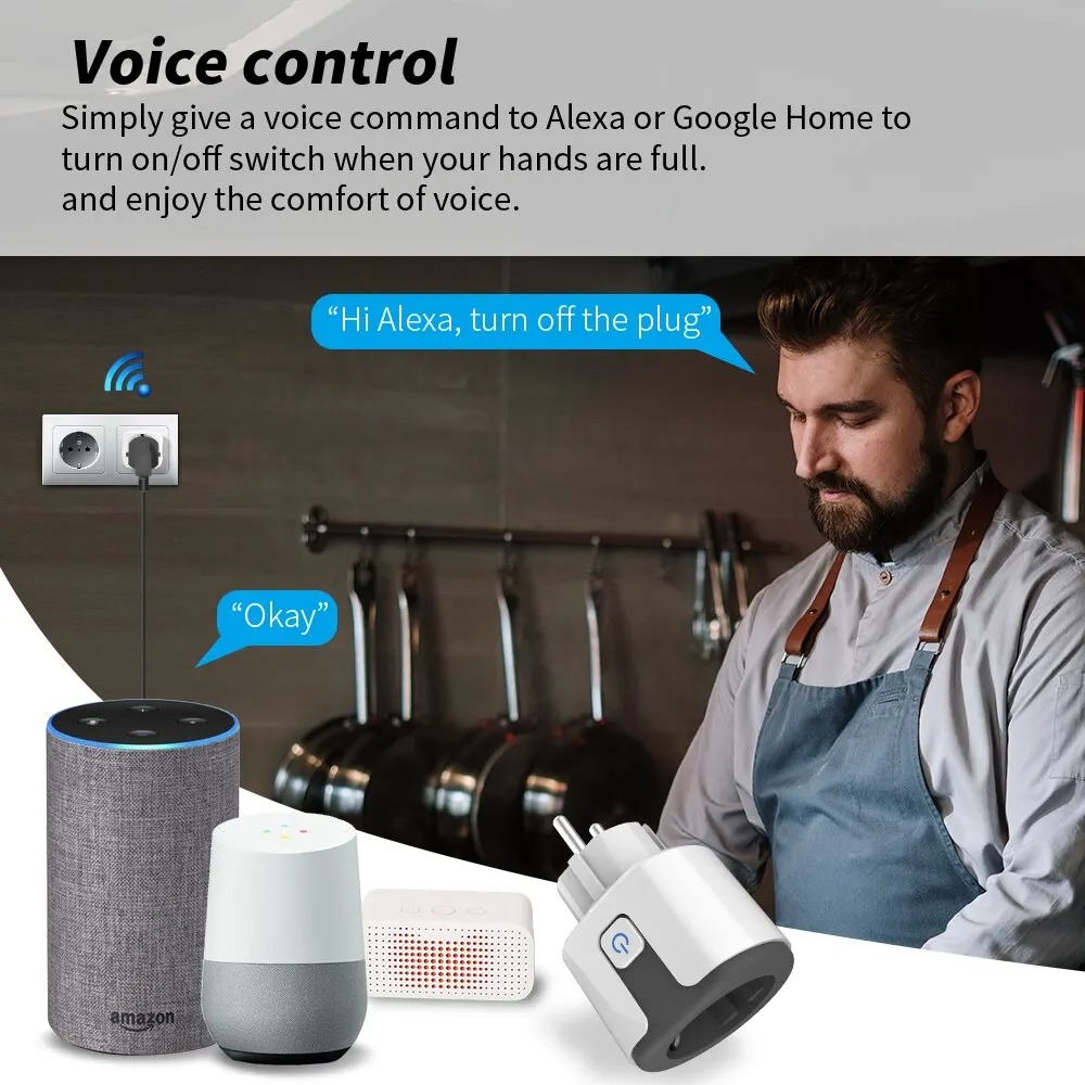 Tomada Inteligente WiFi EU Com - Wifi Smart Plug avaliação e preço