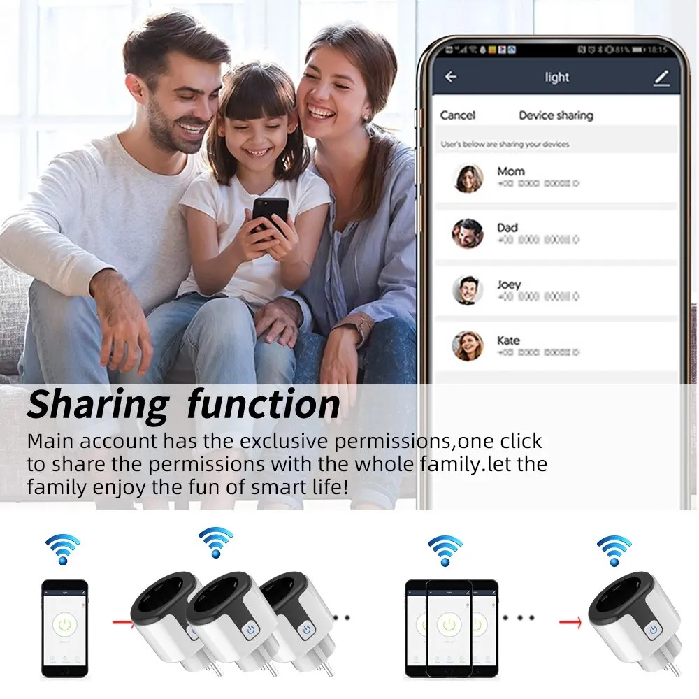 Tomada Inteligente WiFi EU Com - Wifi Smart Plug avaliação e preço