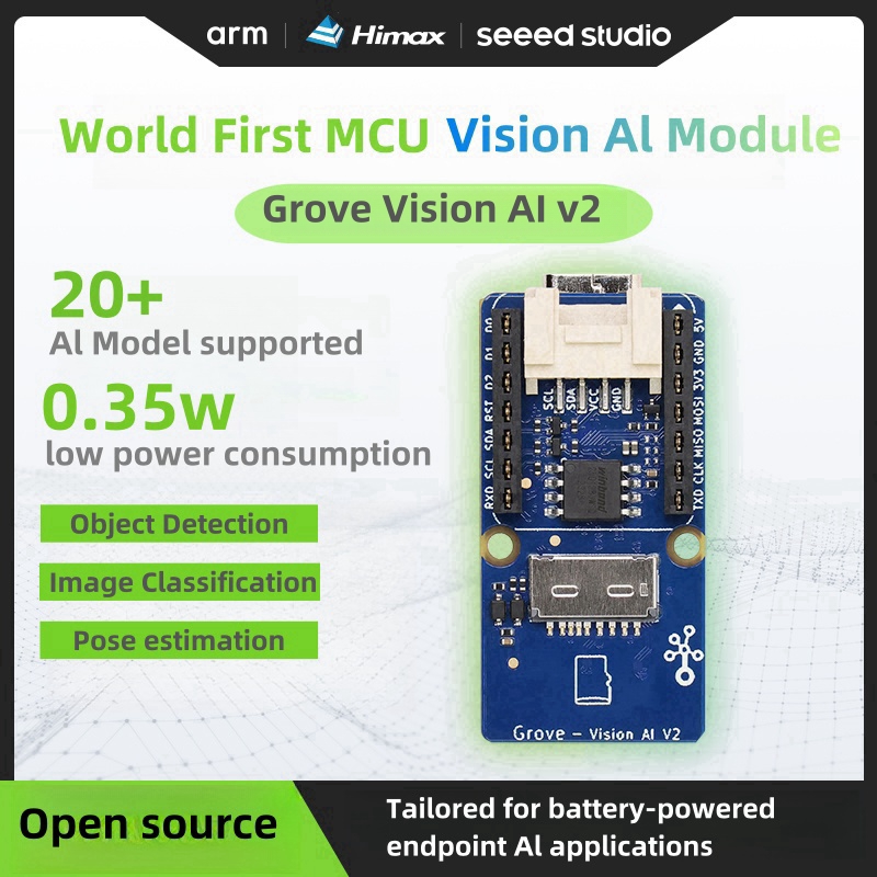 Kit Grove Vision AI V2 – Proce - Sensor Kit Arduino avaliação e preço