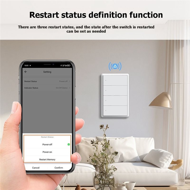 AAAN – Interruptor de luz inte - Smart Light Switch Wifi avaliação e preço