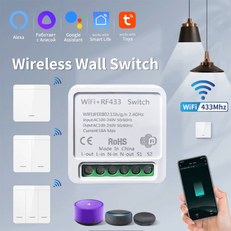 Interruptor de Luz Inteligente - Smart Light Switch Wifi avaliação e preço