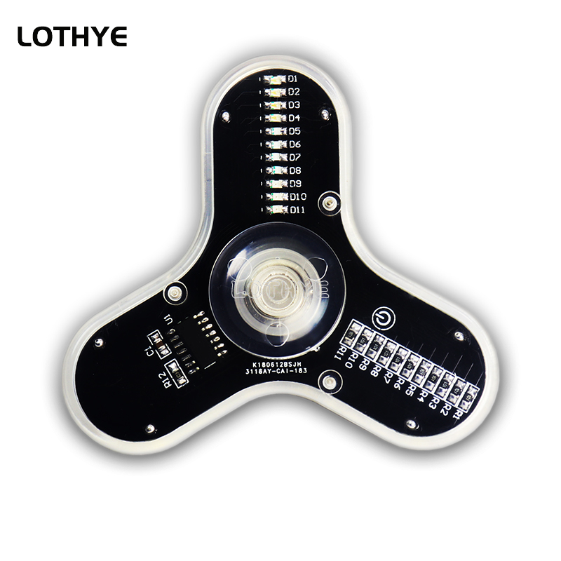 Led fidget spinner fabricação  - Electronics Project Kit avaliação e preço