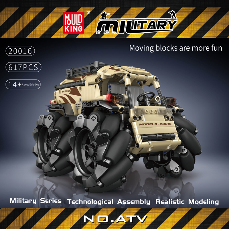 MOULD KING-All-Terrain Veículo - Stem Robotics Kit avaliação e preço