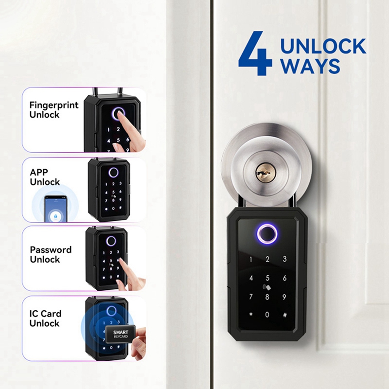 Bolo quente】 10x caixa de bloq - Smart Door Lock Wifi avaliação e preço