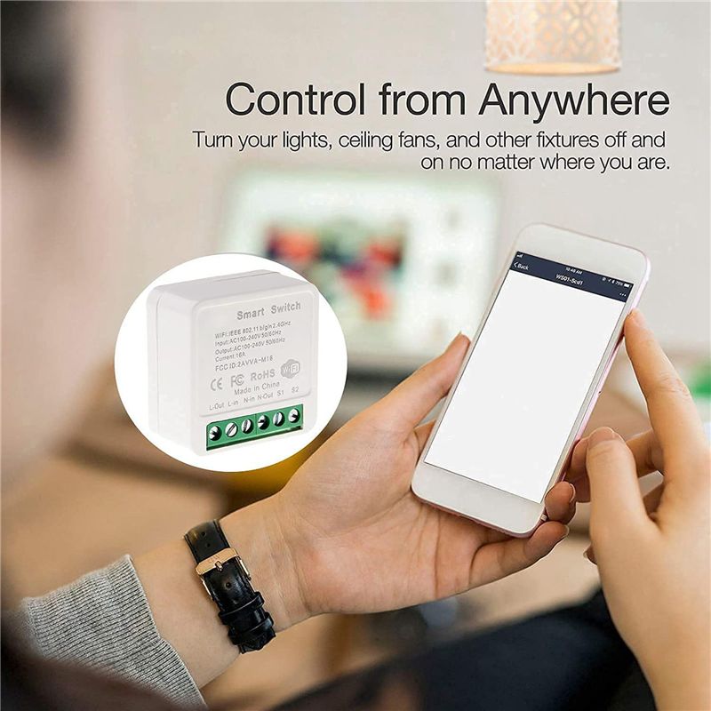 Interruptor de relé Wi-Fi inte - Smart Light Switch Wifi avaliação e preço